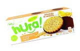 Integralni keks čokolada-naranča Hura Natura, 125 g