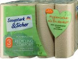 Saugstark&Sicher troslojni reciklirani papirnati ručnici