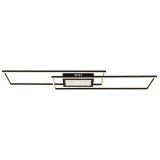 Stropna lampa Globo LED 42W 265-2647lm CCT 2700-6500K 3D efekt,daljinski upravljač, Saunders