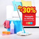 Do -30% na pomagala za čišćenje