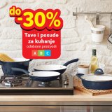 Do -30% na tave i posude za kuhanje