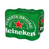 Pivo Heineken 6x0,5 l
