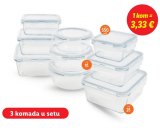Staklene posude za pohranjivanje namirnica LIVARNO home 3/1