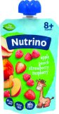 Nutrino voćna kašica – jabuka, breskva, jagoda, malina 8+ mjeseci, 100 g