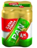 Pivo Lager, Zlatni Pan 4 x 0,5 l