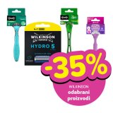 -35% na odabrane Wilkinson proizvode