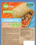 Bezglutenska Ciabatta 4x50 g