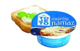 Mliječni namaz ToJeTo, 70 g