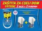 Raid električni aparati proiv komaraca 2x21 ml