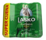 Pivo Laško Zlatorog 6x0,5L