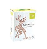 Graševina, bijelo kvalitetno vino Ilok 5 l