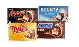 Twix, Bounty, Mars ili Snickers