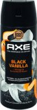Axe deo sprej Black Vanilla, 150 ml