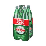 Gazirana mineralna voda Sarajevski kiseljak 4 x 1,5 l