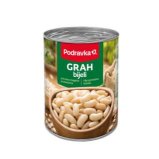 Grah bijeli Podravka 400 g, *ocijeđene mase 230 g
