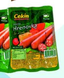 Hrenovke Cekin Classic, Pileće sa sirom 100 g