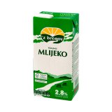 Mlijeko trajno 2,8% m.m. 'z bregov 1 l