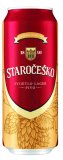 Pivo 4,8% alk. Staročeško, 0,5 l