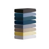 Plahta Jersey 90x200 cm sort boja