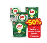 Tablete za strojno pranje posuđa, odabrane vrste Jar 42 - 85 komada