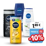 -10% na gel za tuširanje, odabrane vrste Nivea