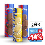 -14% na kekse duo, čokolada ili vanilija Biscoletti