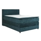 Omaha boxspring krevet 150x213x120 cm plavi
