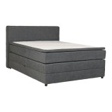 Omaha boxspring krevet 170x213x120 cm sivi