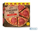 Pizza sa salamom XXL Trattoria Alfredo 4 x 350 g