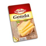 Sir rezani, odabrane vrste President 150 g