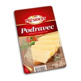 Sir rezani, odabrane vrste President 150 g