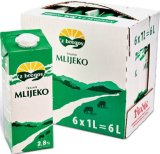 Trajno mlijeko ‘z bregov 2,8% m.m., Vindija 6 x 1 L