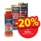 -20% na odabrane proizvode Cirio