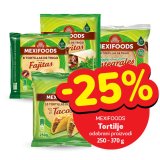 -25% na odabrane proizvode Mexifoods