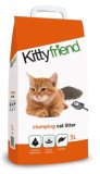 KITTYFRIEND Clumping, grudajući mineralni pijesak za mačke, bezmirisni, 5 l