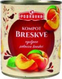 Kompot breskve Podravka 480 g
