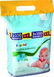 Lupilu Dječje vlažne maramice XXL 3x100 kom.