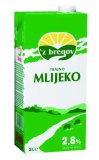Mlijeko trajno 2,8% m.m. ‘z bregov, 2 l