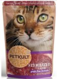 PETKULT Sterilized, pašteta s mesnim komadićima,s janjetinom, bez žitarica, 100 g