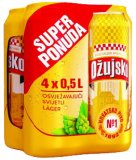 Pivo Ožujsko 4 x 0,5 L
