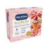 Sladoled kornet jagoda-vanilija Gelatino 6x 110 ml