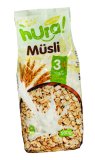 Pahuljice 3 vrste žitarica Hura Natura, 500 g