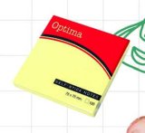 Blok Optima Žuti, 75x75 mm 1 komad