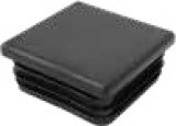 ČEP PVC 60 X 60 CRNI