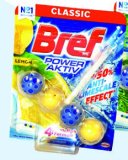 Osvježivač toaleta Bref Pine, Lemon 50 g