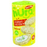 Krekeri rižini kukuruz Hura Natura, 100 g