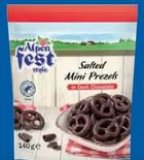 Mini čokoladni pereci 140 g