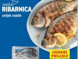 Svježa očišćena jadranska orada 720 g