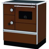 Peć Alfa Plam štednjak 70 Favorit*ECO*BR-D, smeđi, (desno)