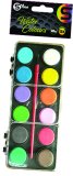 Boje vodene fi12 u pvc kutiji+kist 1 set